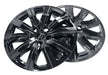 Pair of WSK712-18BLK gloss black wheel skins for 2022 Cadillac XT4