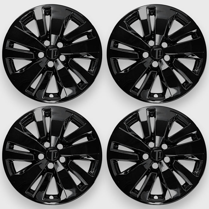 Chrome Delete Gloss Black Wheel Skin Set - WSK714-18BLK