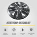 Patented snap-on technology - WSK714-18BLK wheel skin for 2023 Nissan Pathfinder