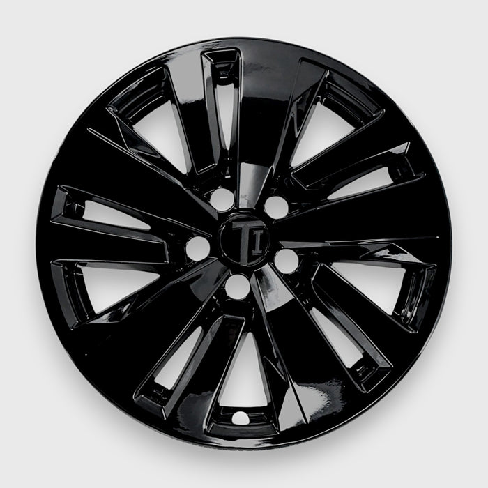 Chrome Delete Gloss Black Wheel Skin Set - WSK714-18BLK