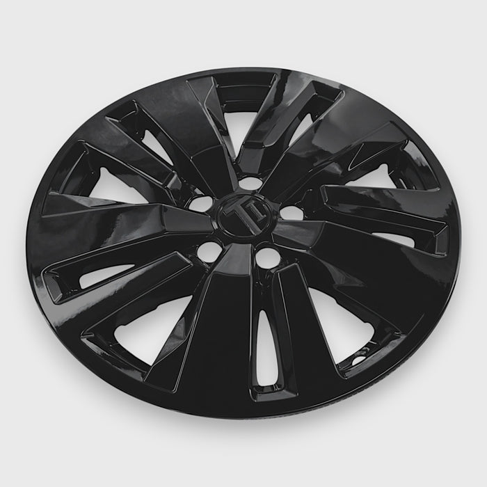 Chrome Delete Gloss Black Wheel Skin Set - WSK714-18BLK