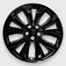 WSK715-20BLK gloss black wheel skin front view for 2021 Ford Explorer
