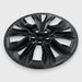 WSK715-20BLK gloss black wheel skin back view for 2021 Ford Explorer