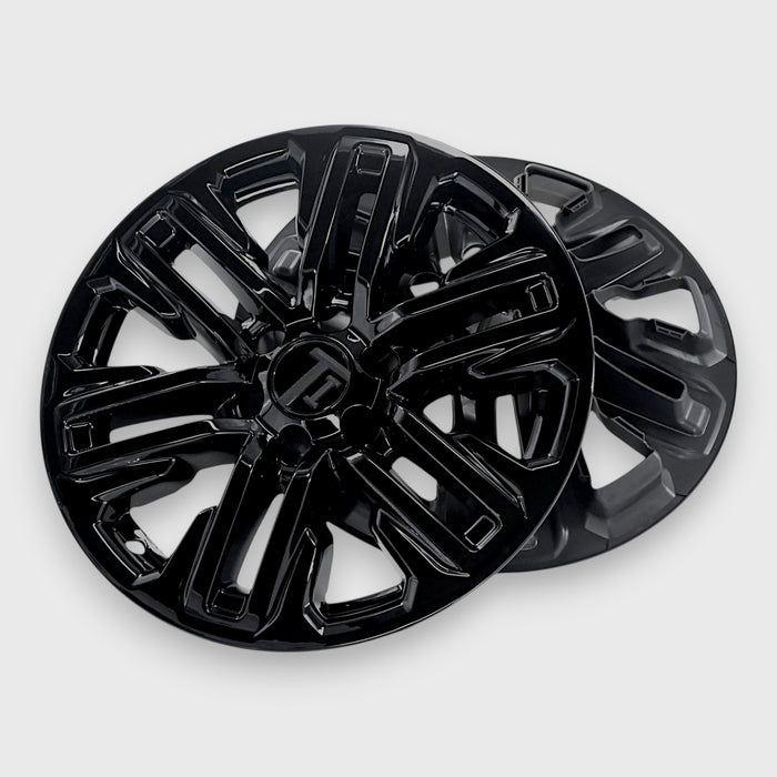 Chrome Delete Gloss Black 20" Wheel Skin Set - WSK717-20BLK