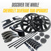 Matching Trim Illusion gloss black upgrades for the 2025 Chevrolet Silverado 1500