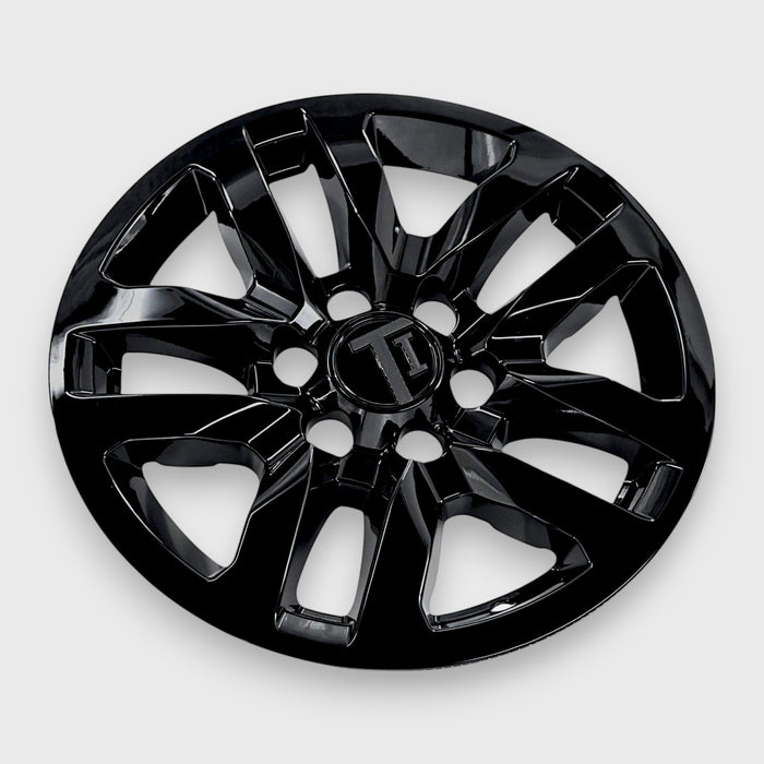 Chrome Delete Gloss Black Wheel Skin Set - WSK724-18BLK