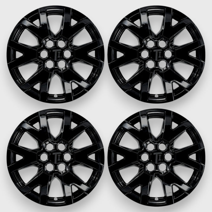 Chrome Delete Gloss Black Wheel Skin Set - For GMC Acadia
