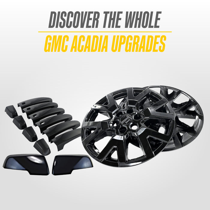 Matching Trim Illusion gloss black upgrades for the 2021 GMC Acadia