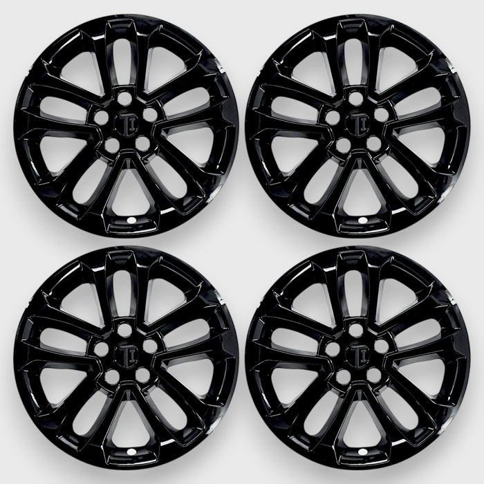 Chrome Delete Gloss Black Wheel Skin Set - For Ford Escape