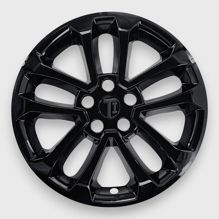 Chrome Delete Gloss Black Wheel Skin Set - For Ford Escape