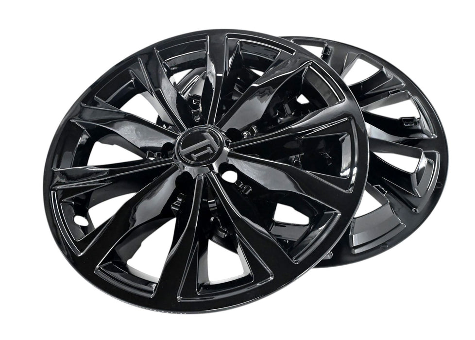 Pair of WSK731-18BLK gloss black wheel skins for 2023 Honda CR-V