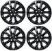 Four WSK731-18BLK gloss black wheel skins from the set for 2024 Honda CR-V