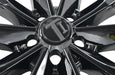 Close-up of WSK731-18BLK gloss black wheel skins for 2023 Honda CR-V
