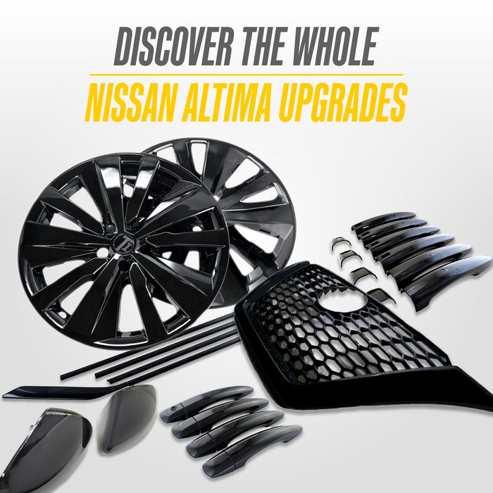 Matching Trim Illusion gloss black upgrades for the 2020 Nissan Altima
