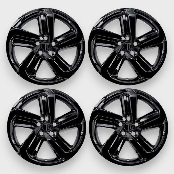 Chrome Delete Gloss Black 19" Wheel Skin Set - WSK735-19BLK