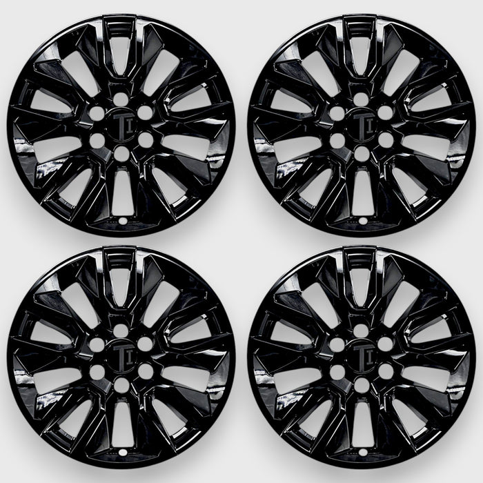 Chrome Delete Gloss Black Wheel Skin Set - WSK737-20BLK