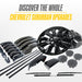 Matching Trim Illusion gloss black upgrades for the 2023 Chevrolet Suburban
