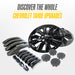 Matching Trim Illusion gloss black upgrades for the 2022 Chevrolet Tahoe