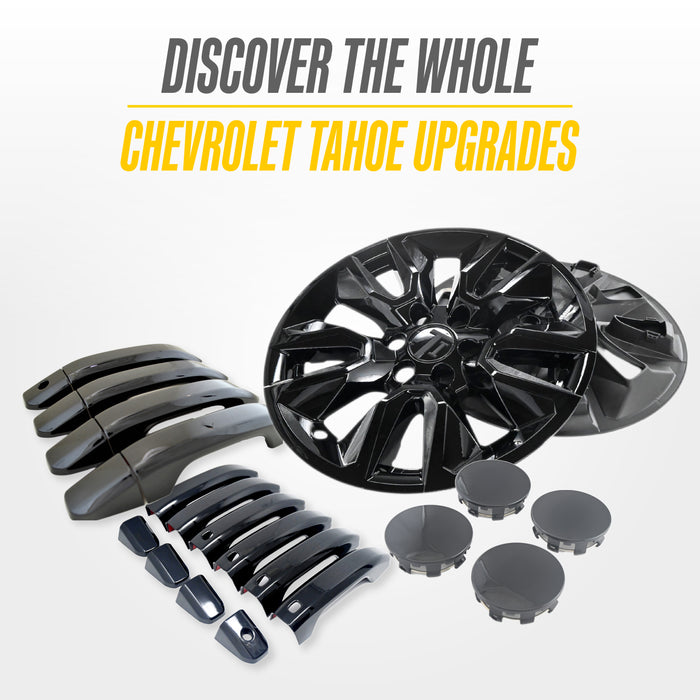 Matching Trim Illusion gloss black upgrades for the 2023 Chevrolet Tahoe