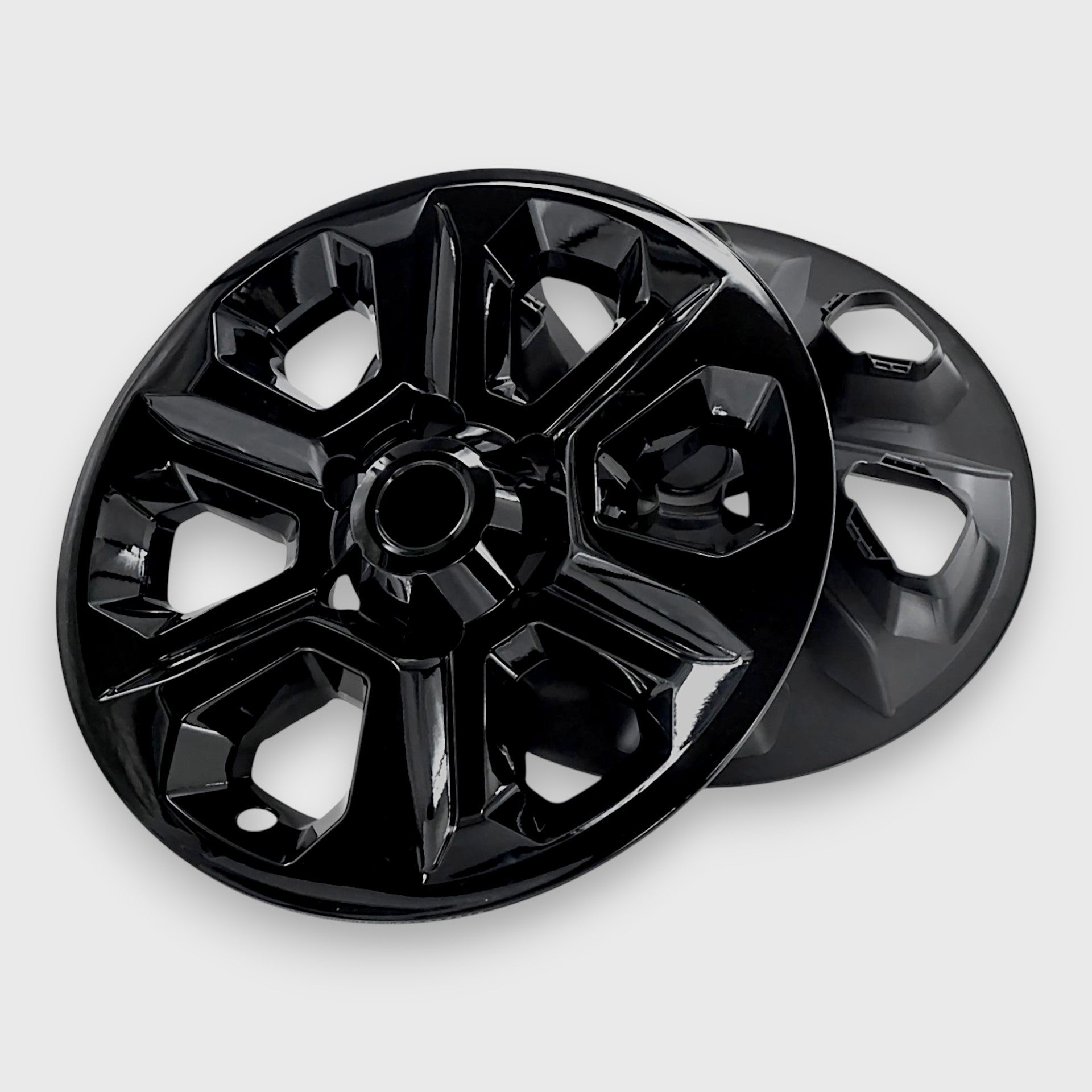 Chrome Delete Gloss Black 17" Wheel Skin Set - WSK741-17BLK