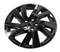 WSK742-18BLK gloss black wheel skins for 2023 Chevrolet Equinox, angled view