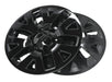 Pair of WSK756-16BLK gloss black wheel skins for 2018 Toyota Tacoma