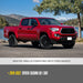 WSK756-16BLK compatibility: fits 2016-2023 Toyota Tacoma, shown on a Toyota Tacoma