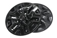 Pair of WSK761-16BLK gloss black wheel skins for 2018 Toyota Tacoma