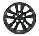 Single WSK817-17BLK gloss black wheel skins for 2026 Chevrolet Trailblazer, front view