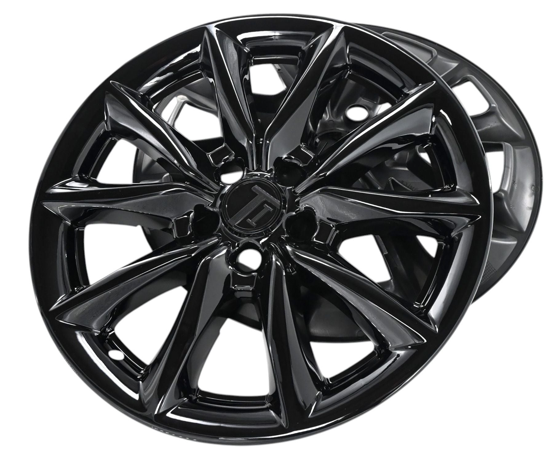 Pair of WSK820-18BLK gloss black wheel skins for 2026 Honda CR-V