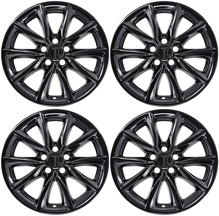 Four WSK820-18BLK gloss black wheel skins from the set for 2026 Honda CR-V