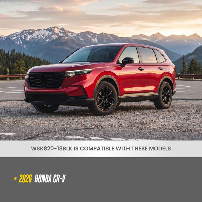 WSK820-18BLK compatibility: fits 2026 Honda CR-V, shown on a Honda CR-V
