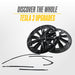 Matching Trim Illusion gloss black upgrades for the 2023 Tesla Model 3