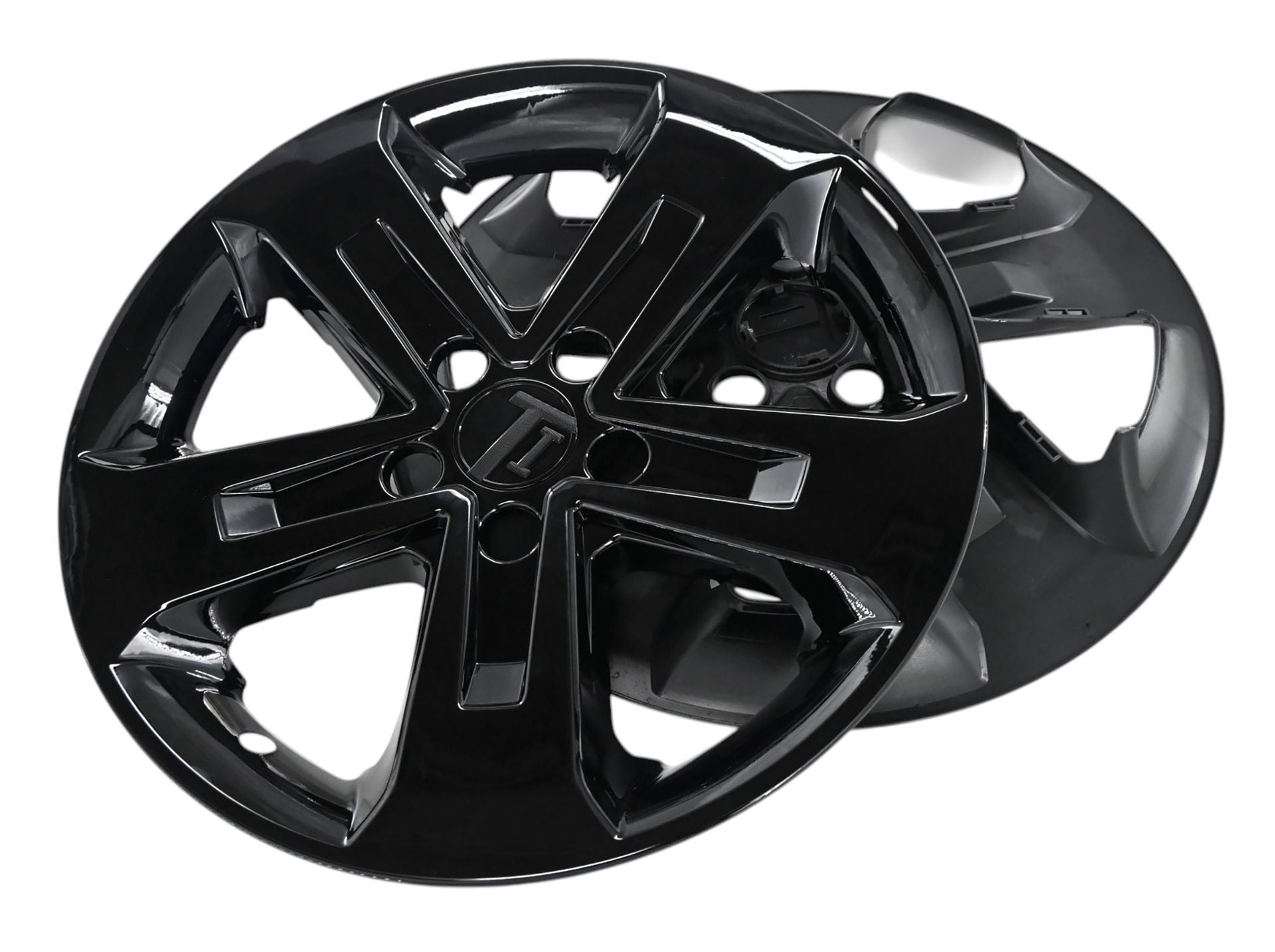 Pair of WSK827-18BLK gloss black wheel skins for 2024 Honda Pilot