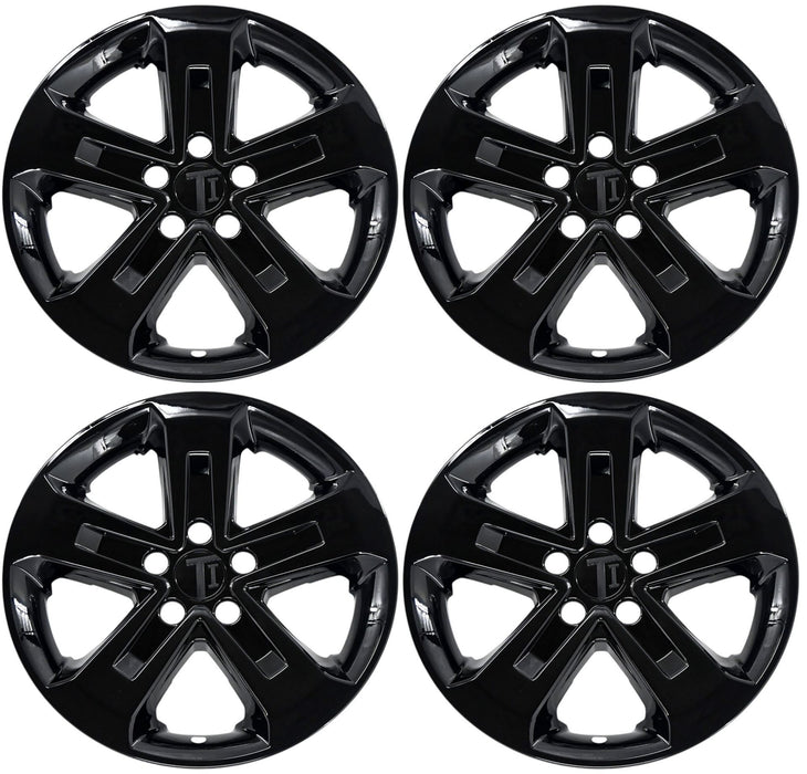 Four WSK827-18BLK gloss black wheel skins from the set for 2023 Honda Pilot