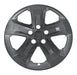 Back of WSK827-18BLK gloss black wheel skins for 2025 Honda Pilot, showing the snap-on clips