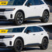 Before and after: Honda Prologue factory look vs WSK831-19BLK gloss black wheel skins