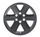 Back of WSK831-19BLK gloss black wheel skins for 2026 Honda Prologue, showing the snap-on clips