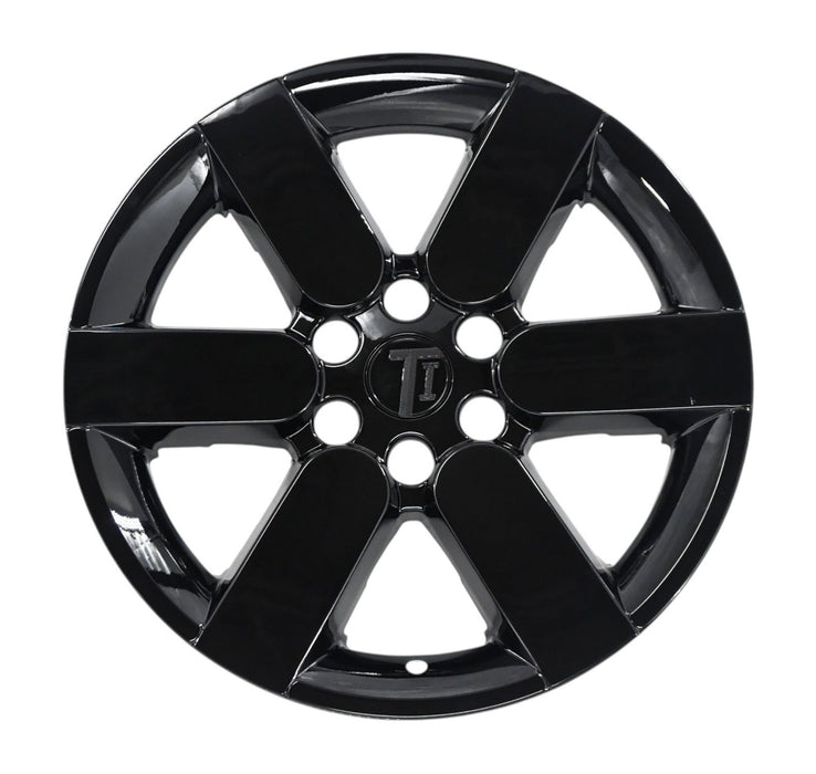 Single WSK831-19BLK gloss black wheel skins for 2026 Honda Prologue, front view