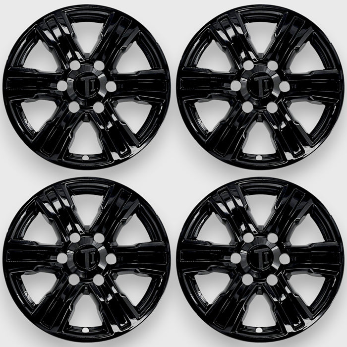 Chrome Delete Gloss Black Wheel Skin Set - For Ford Ranger XL
