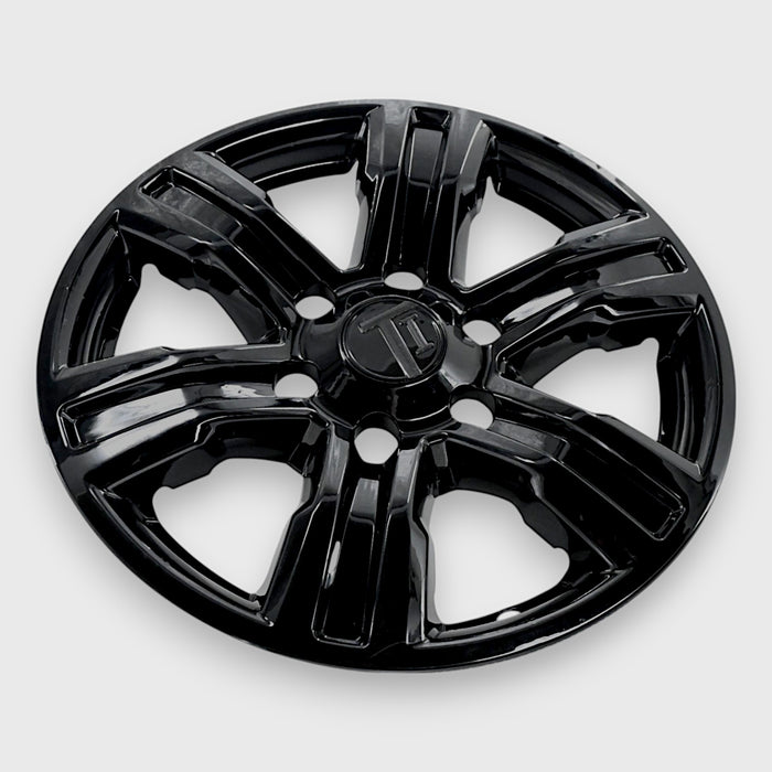 Chrome Delete Gloss Black Wheel Skin Set - For Ford Ranger XL