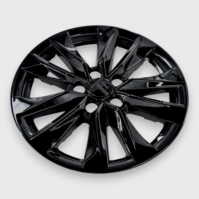 Chrome Delete Gloss Black 17" Wheel Skin Set - WSK839-17BLK