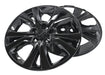 Pair of WSK840-18BLK gloss black wheel skins for 2023 Mazda CX-30