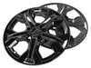 Pair of WSK849-17BLK gloss black wheel skins for 2025 Honda HR-V