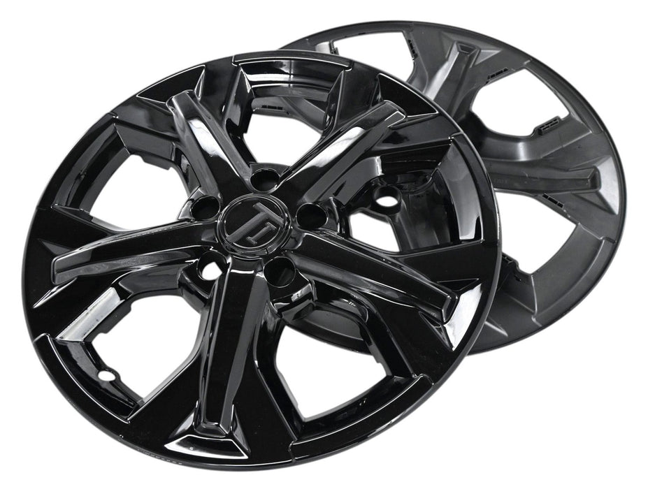 Pair of WSK849-17BLK gloss black wheel skins for 2023 Honda HR-V