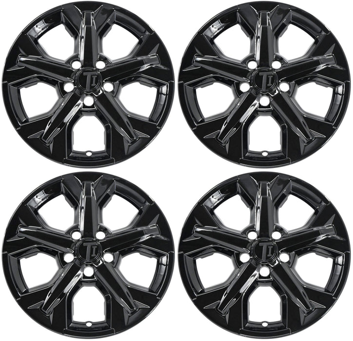 Four WSK849-17BLK gloss black wheel skins from the set for 2025 Honda HR-V