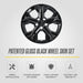 WSK849-17BLK patented gloss black wheel skin set for 2023 Honda HR-V - feature icons