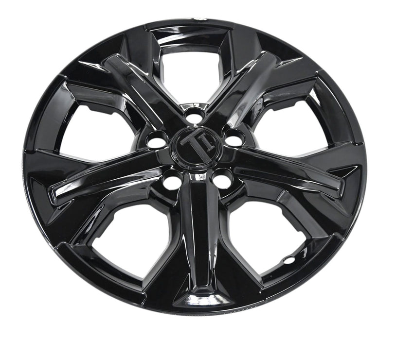 WSK849-17BLK gloss black wheel skins for 2024 Honda HR-V, angled view