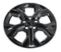 WSK849-17BLK gloss black wheel skins for 2024 Honda HR-V, angled view
