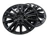 Pair of WSK854-17BLK gloss black wheel skins for 2019 Mazda CX-5